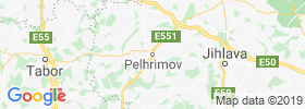 Pelhrimov map